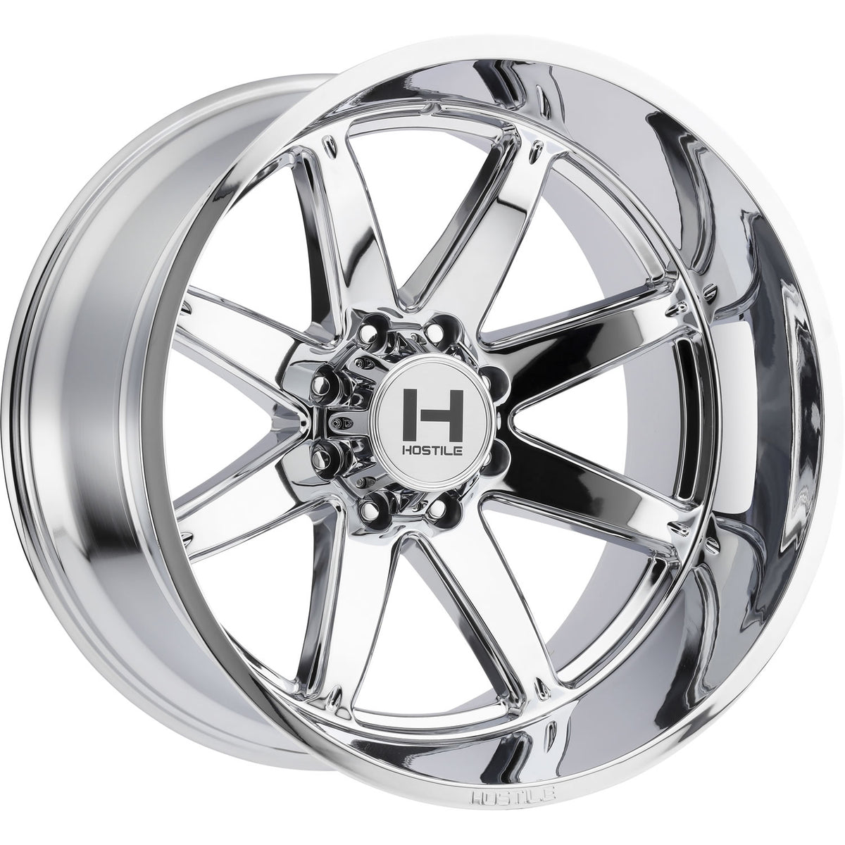 Hostile H109 ALPHA Chrome wheel