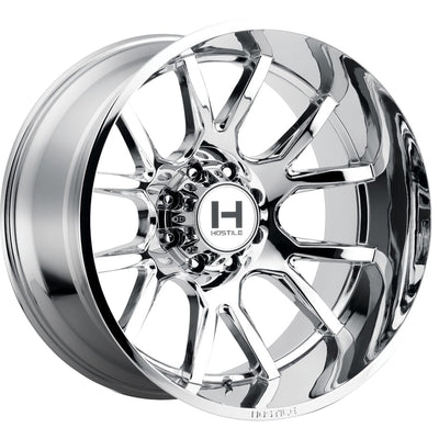 Hostile H113 RAGE Chrome wheel