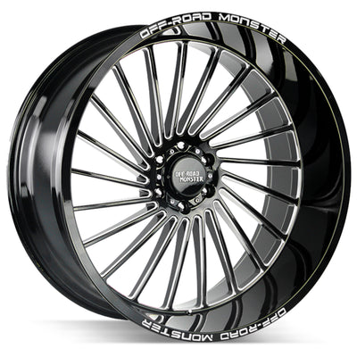 Off-Road Monster M27 Black/Machined wheel