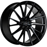 Vossen HF-4T Black/Machined wheel
