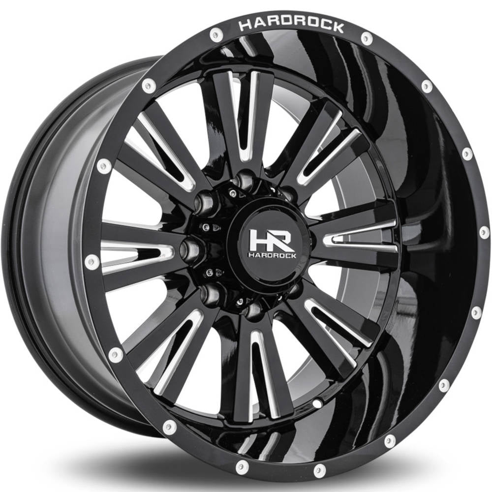 Hardrock Spine Xposed Black/Machined wheel