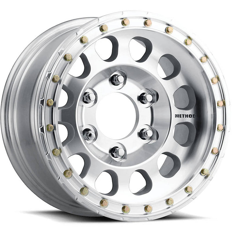 Method Race Wheels MR103 BEADLOCK 17x9 -12mm Raw Machined – TFS Wheels