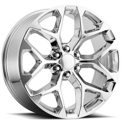 Strada Replicas SNOWFLAKE Chrome wheel