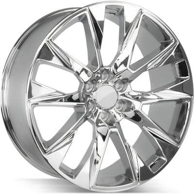 Strada Replicas Silverado Replica Chrome wheel