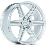 Vossen HF6-2 Silver/Polished wheel