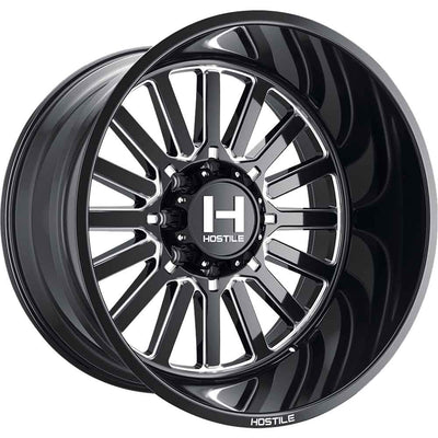 Hostile H127 Black/Milled wheel