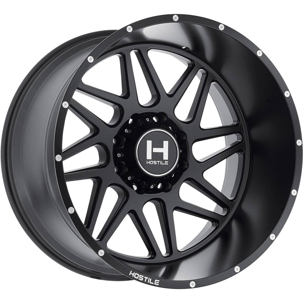 Hostile H108 SPROCKET Black wheel