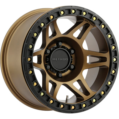 Method Race Wheels MR106 BEADLOCK Bronze wheel