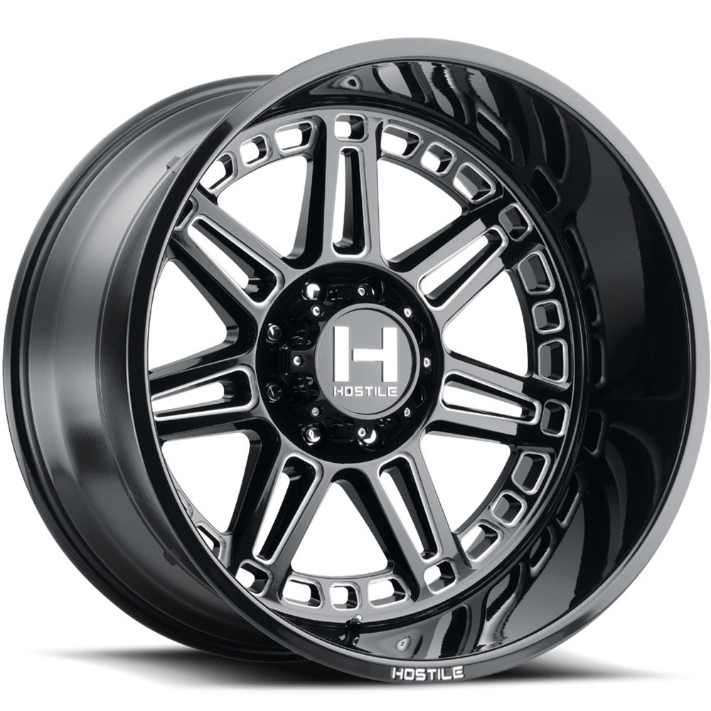 Hostile Lunatic Black/Milled wheel