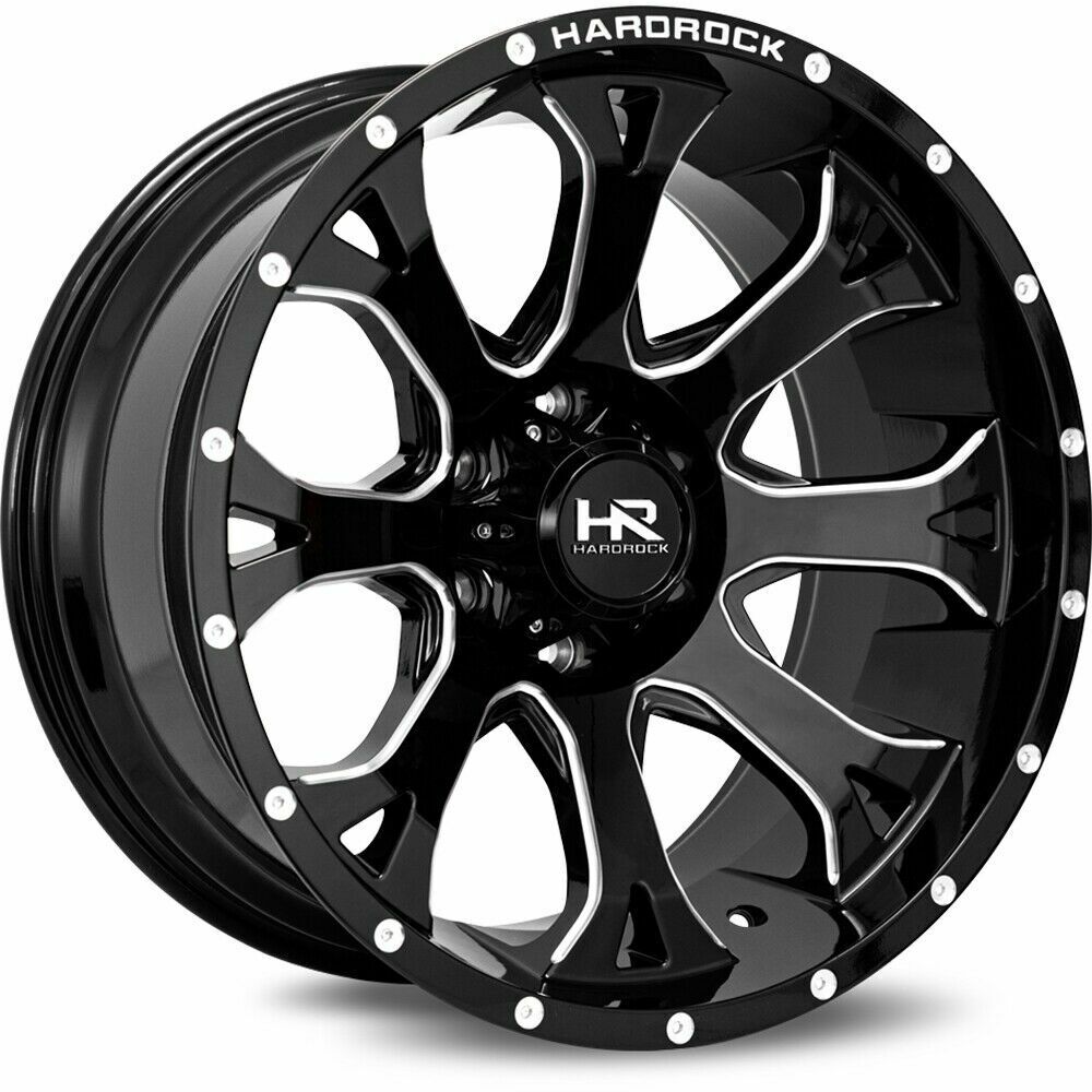 Hardrock H505 BLOODSHOT XPOSED Black/Machined wheel