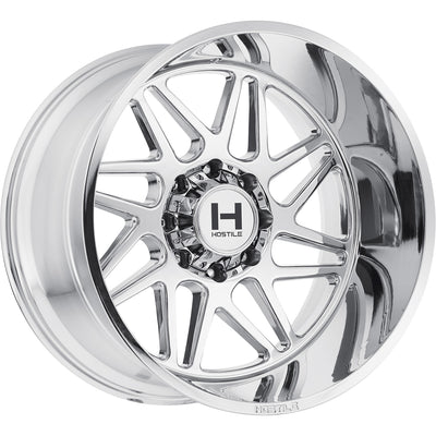 Hostile H108 SPROCKET Chrome wheel