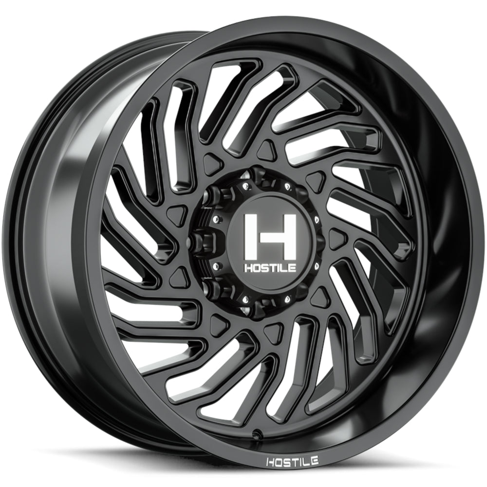 Hostile H140 TWISTER Black wheel