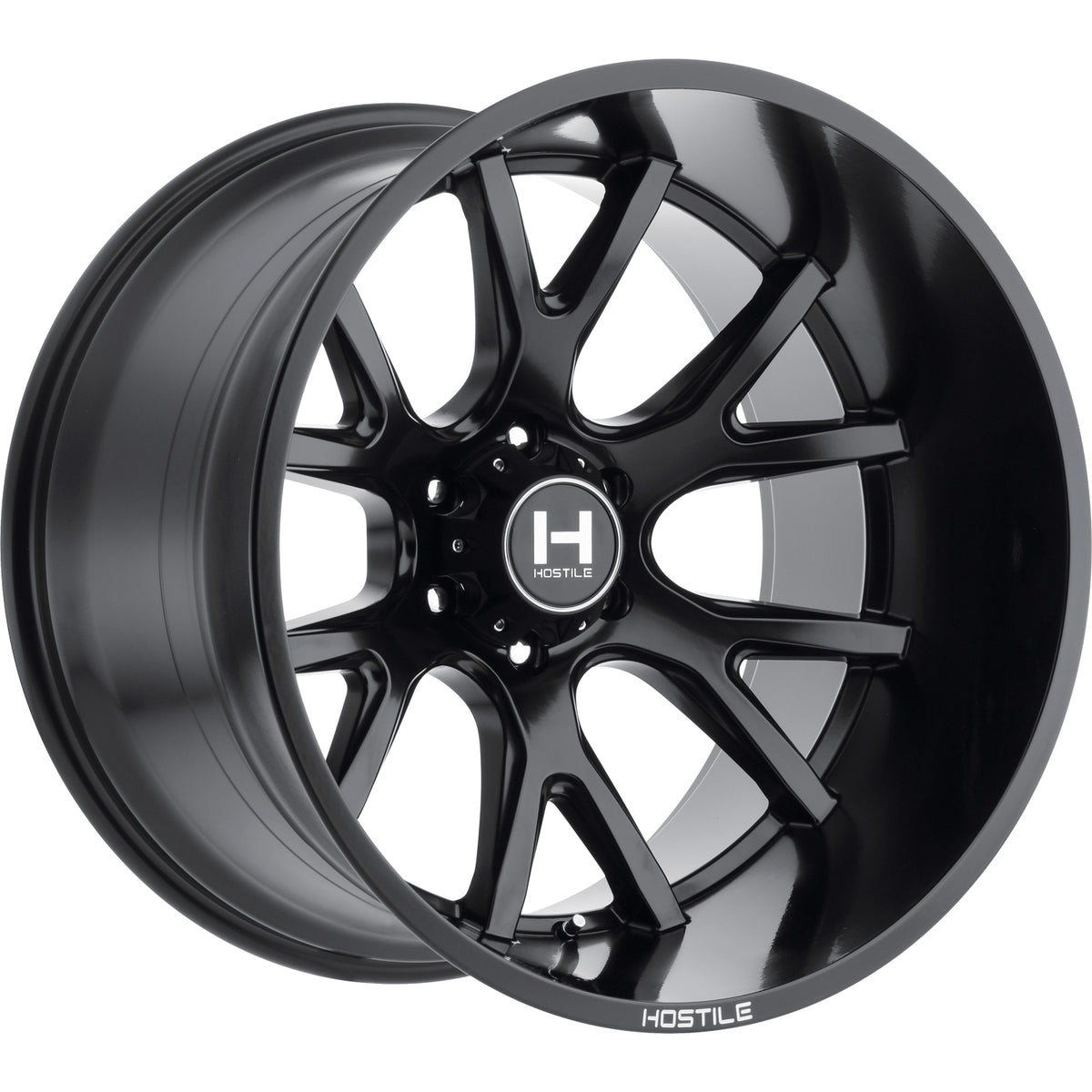 Hostile H113 RAGE Black wheel