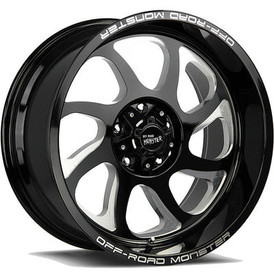 Off-Road Monster M22 Black/Machined wheel