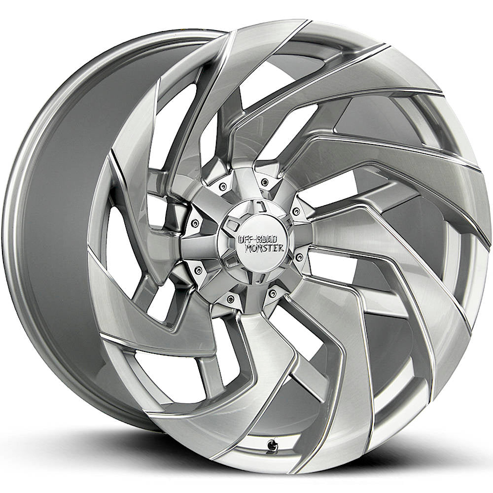 Off-Road Monster M24 Silver wheel