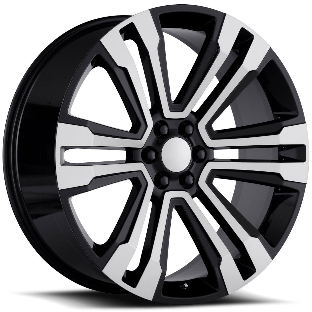 Factory Reproductions FR72 Black/Machined wheel