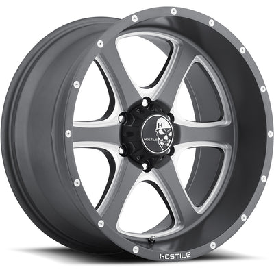 Hostile Exile Graphite/Machined wheel