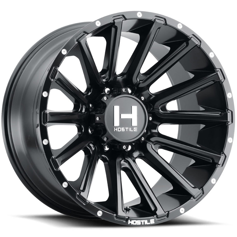 Hostile Typhoon Black wheel