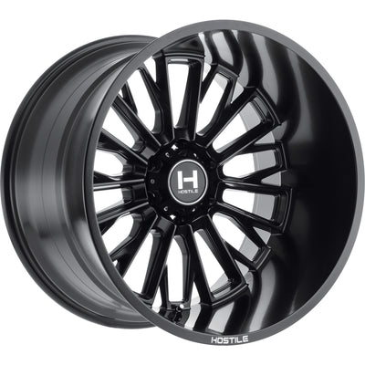 Hostile Fury Black wheel