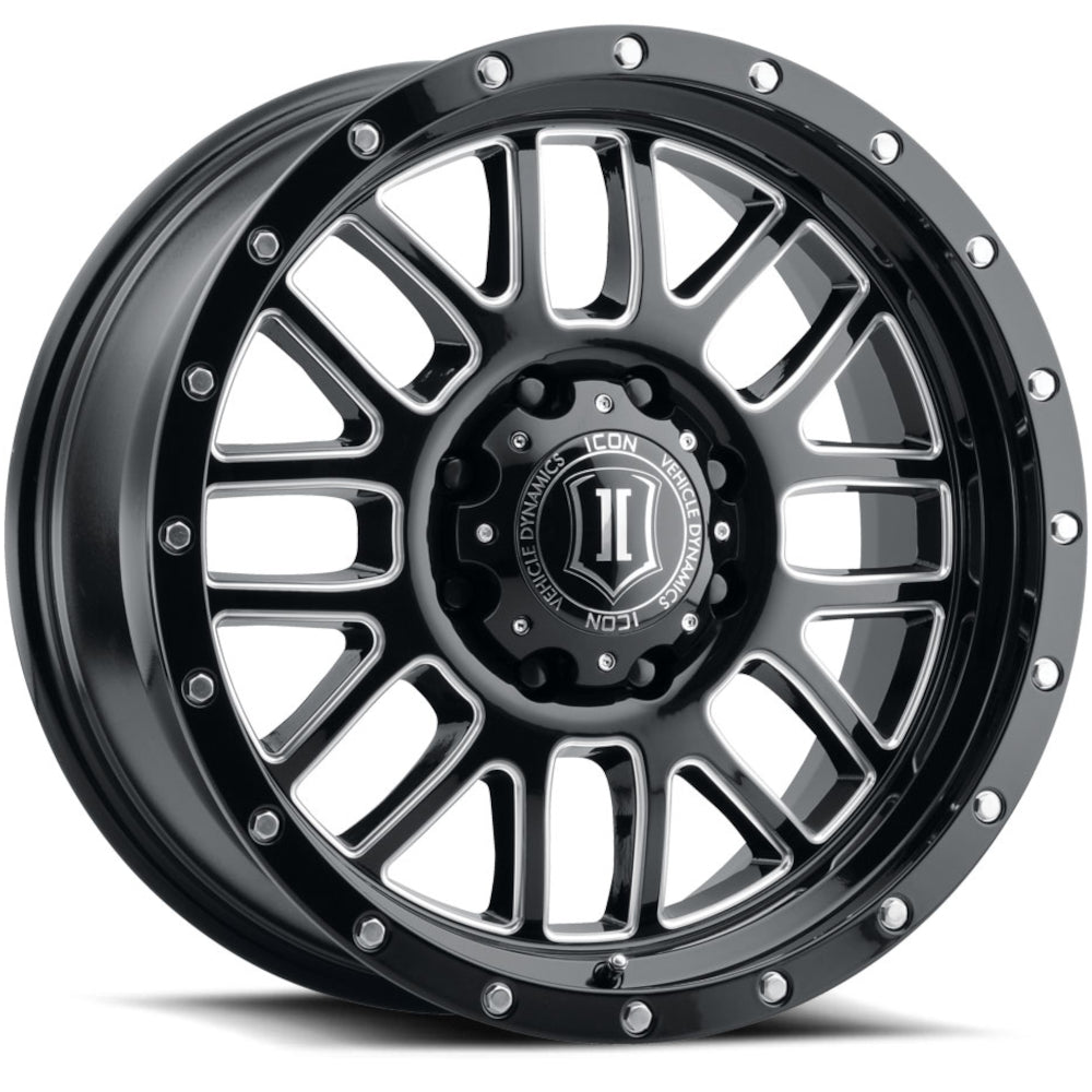 Icon Alpha Black/Machined wheel