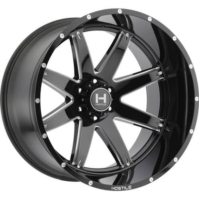 Hostile H109 ALPHA Black/Milled wheel