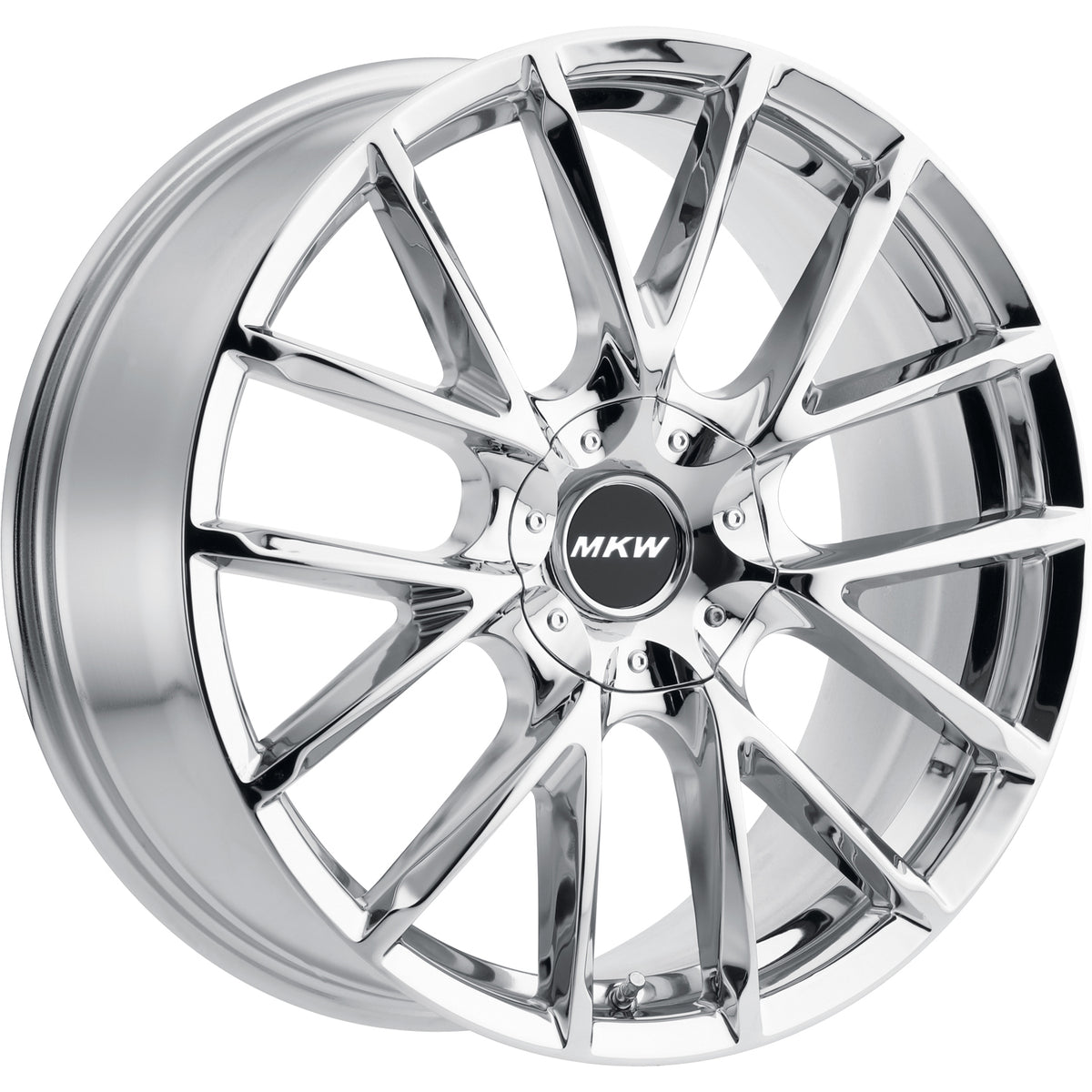MKW M123 Chrome wheel