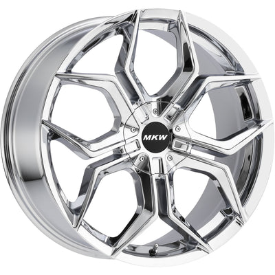 MKW M121 Chrome wheel