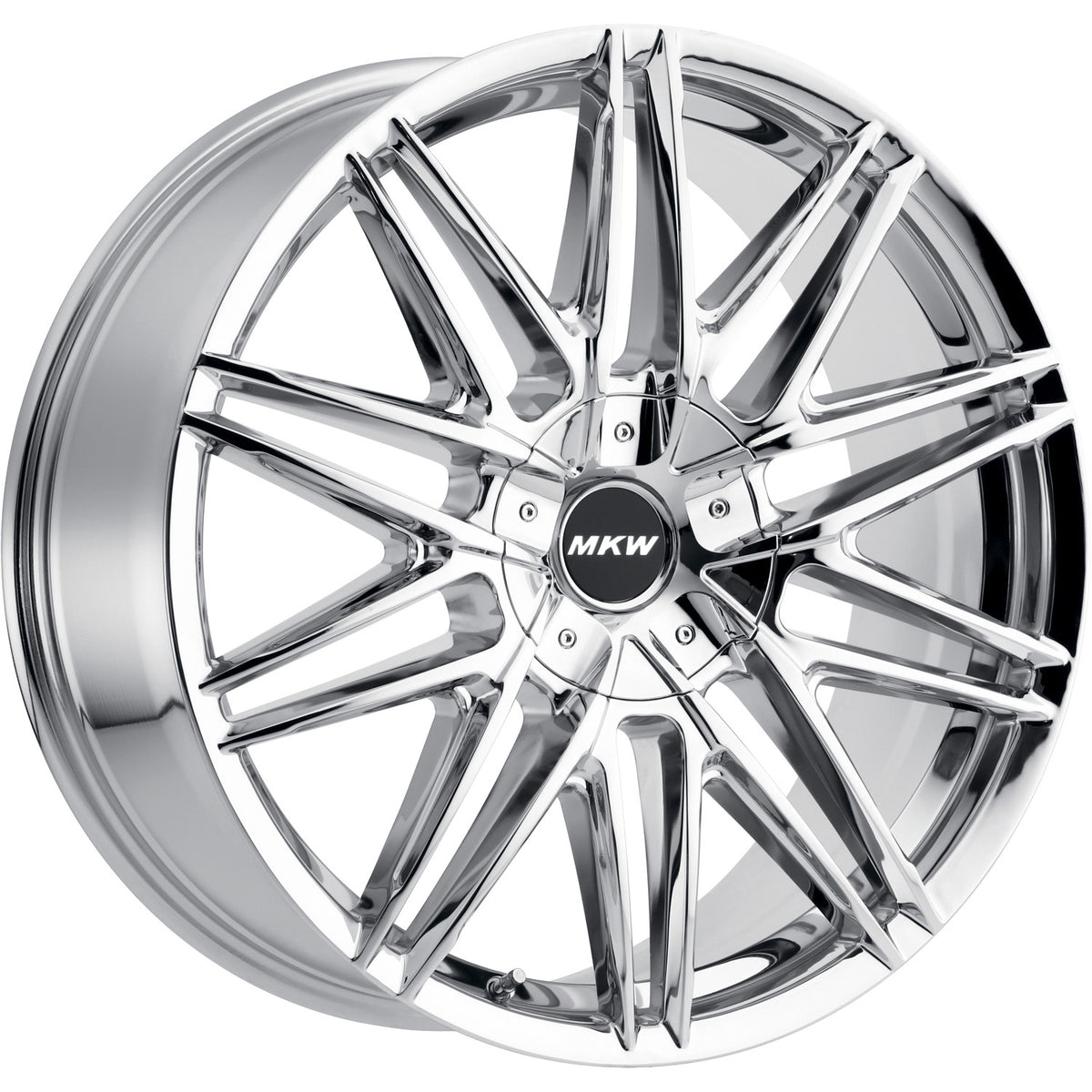 MKW M124 Chrome wheel