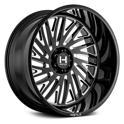 Hostile H131 Black/Milled wheel