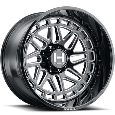 Hostile Reaper Black/Milled wheel