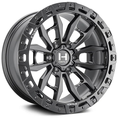Hostile H130 CRANDON-6 Black wheel