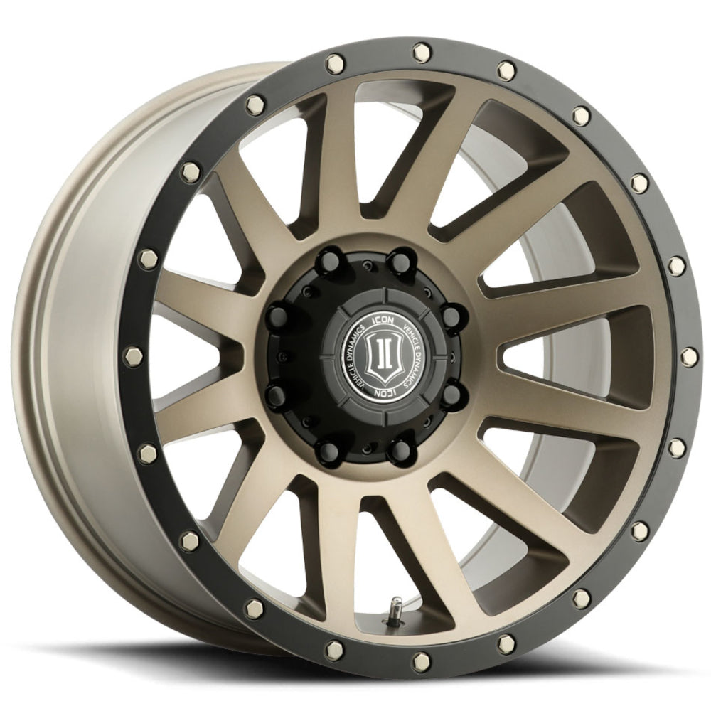 Icon COMPRESSION Bronze/Black wheel