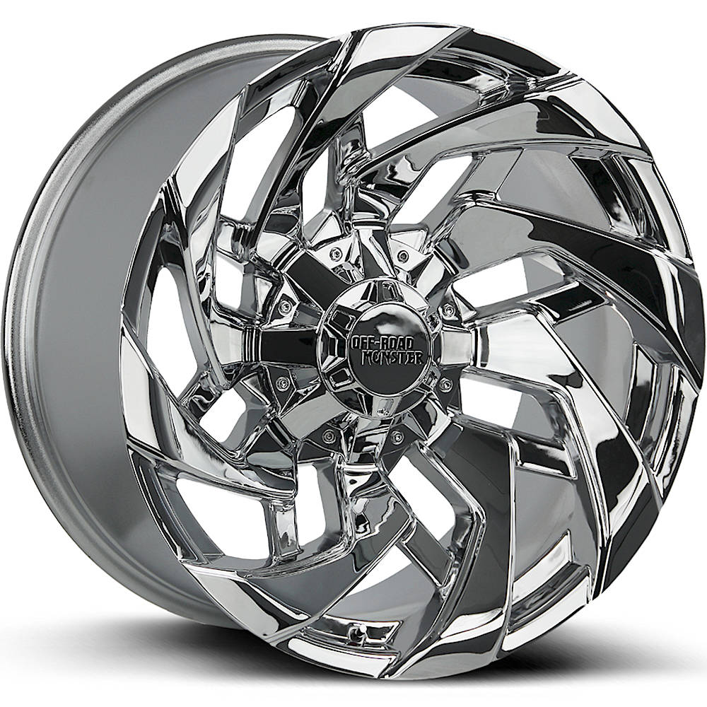 Off-Road Monster M24 Chrome wheel