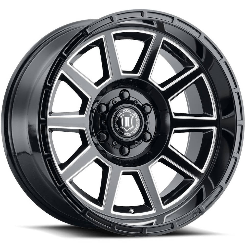Icon Recoil Black/Machined wheel