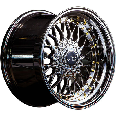 JNC JNC004 Platinum/Gold wheel