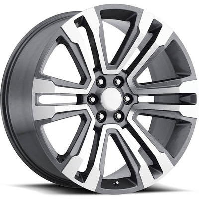 Factory Reproductions FR72 Gray/Machined wheel