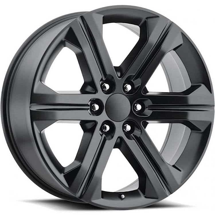 Factory Reproductions FR47 GMC SIERRA Black wheel