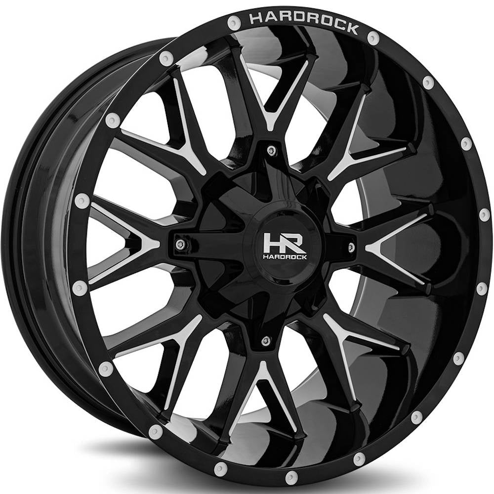 Hardrock H700 AFFLICTION Black/Machined wheel