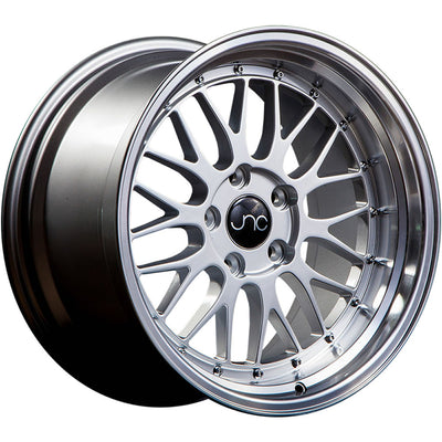 JNC JNC005 Silver/Machined wheel