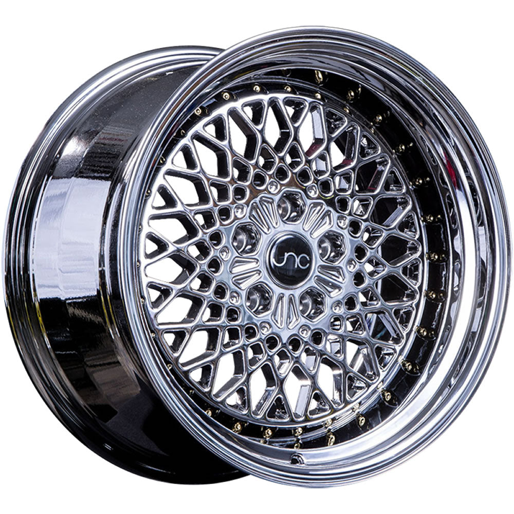 JNC JNC045 Platinum/Gold wheel