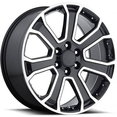 Factory Reproductions FR49 Black/Machined wheel