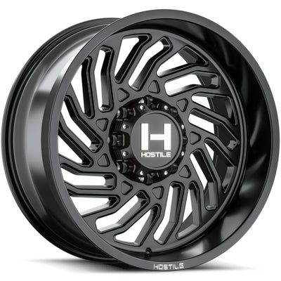Hostile H140 TWISTER Black wheel