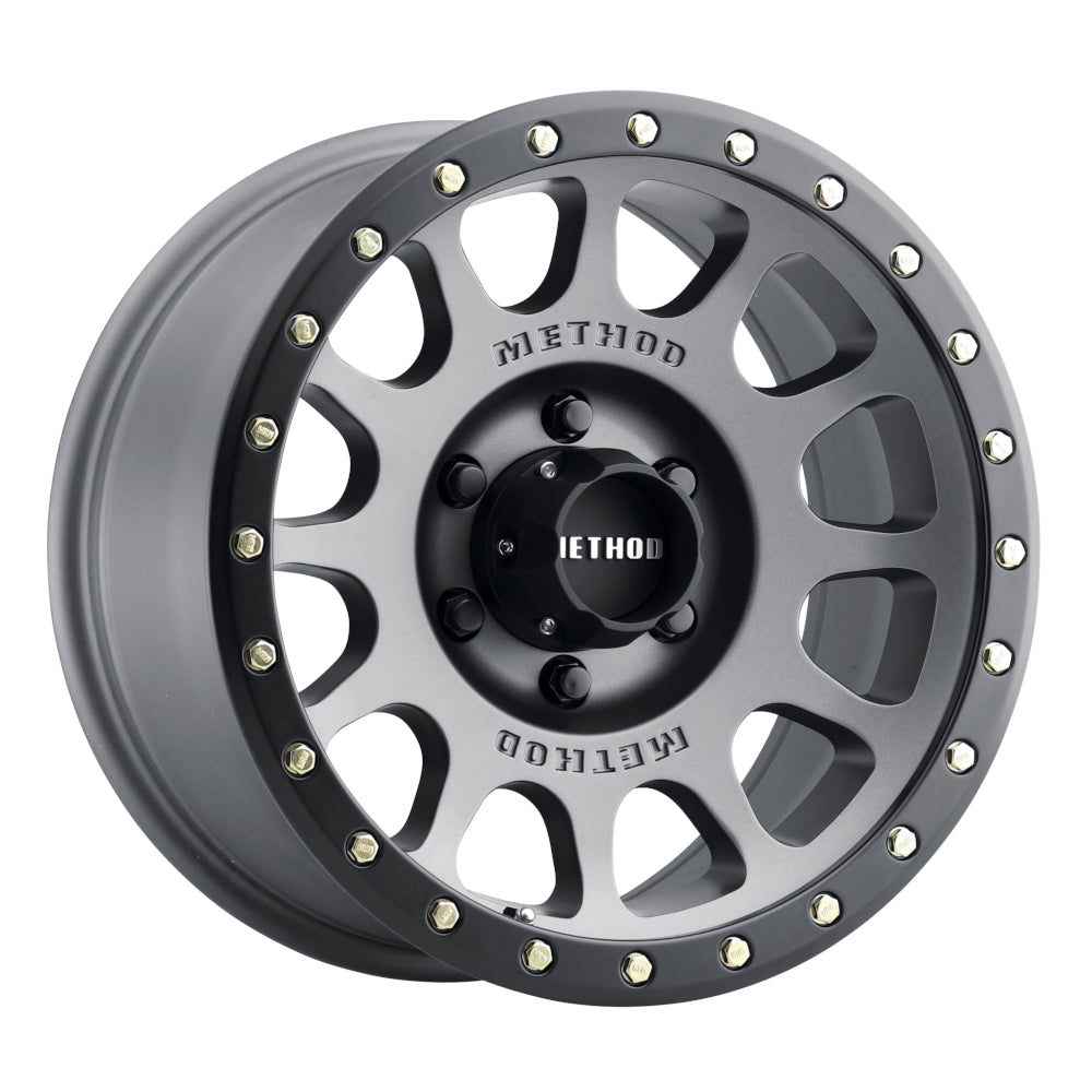 Method Race Wheels MR305 NV Titanium/Black wheel