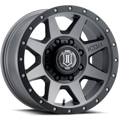 Icon REBOUND HD Titanium/Black wheel