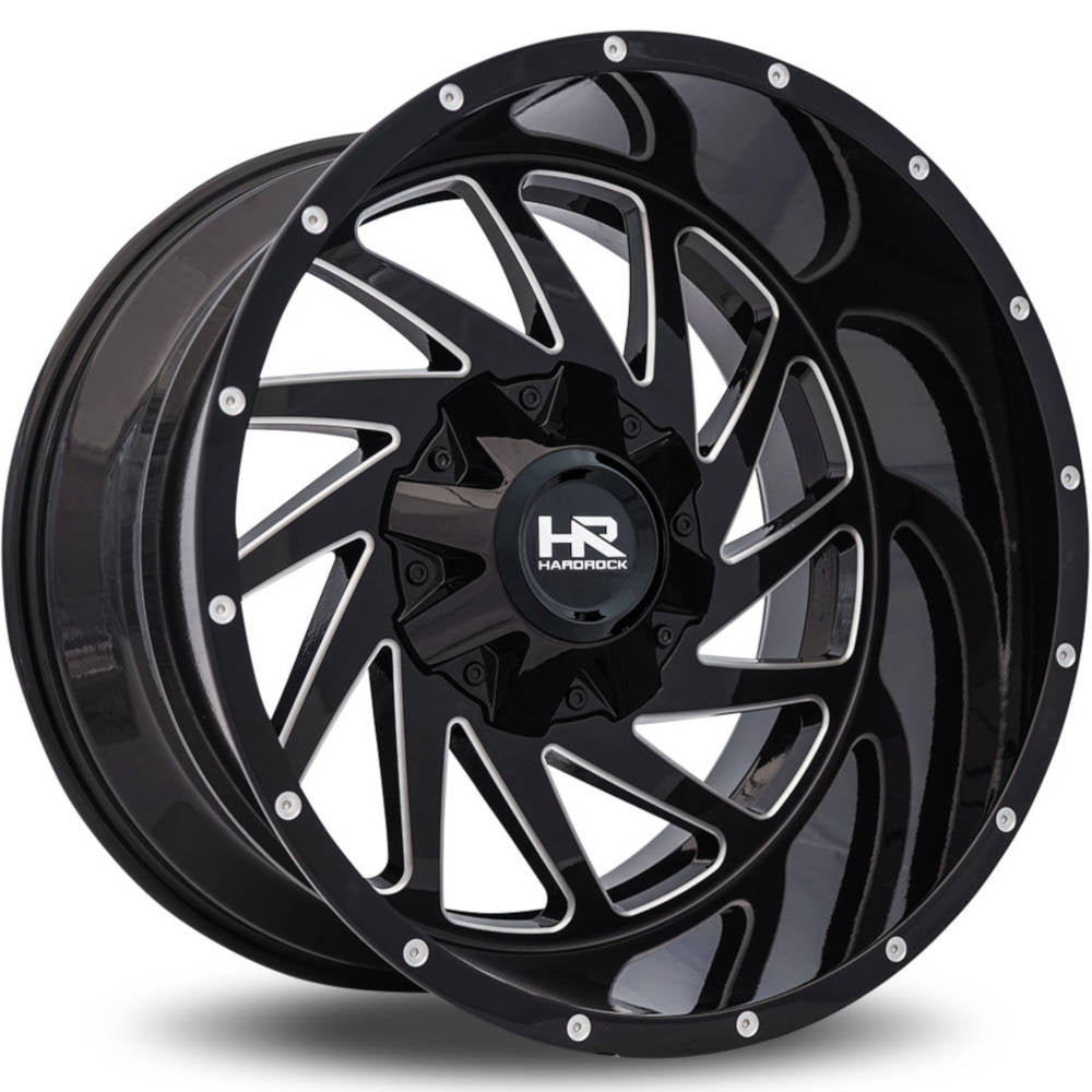 Hardrock Crusher Black/Machined wheel