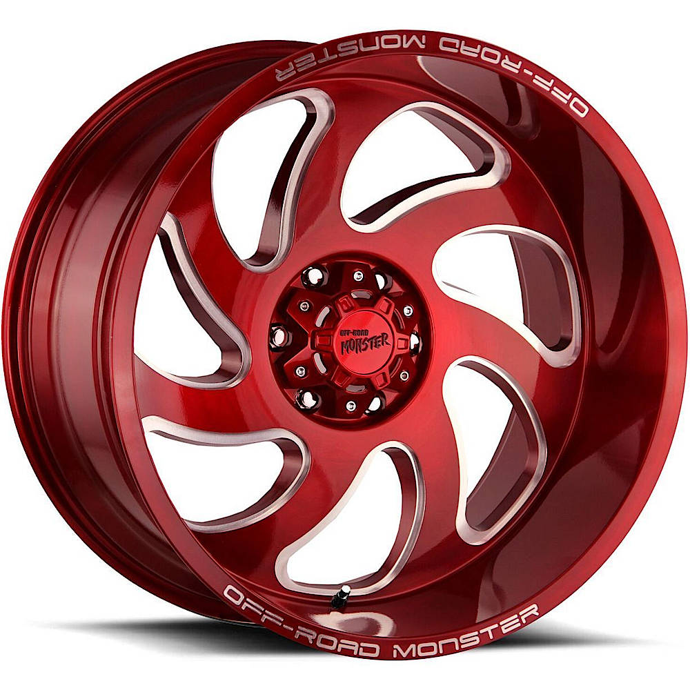 Off-Road Monster M07 Red wheel