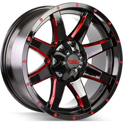 Off-Road Monster M08 Black/Red wheel