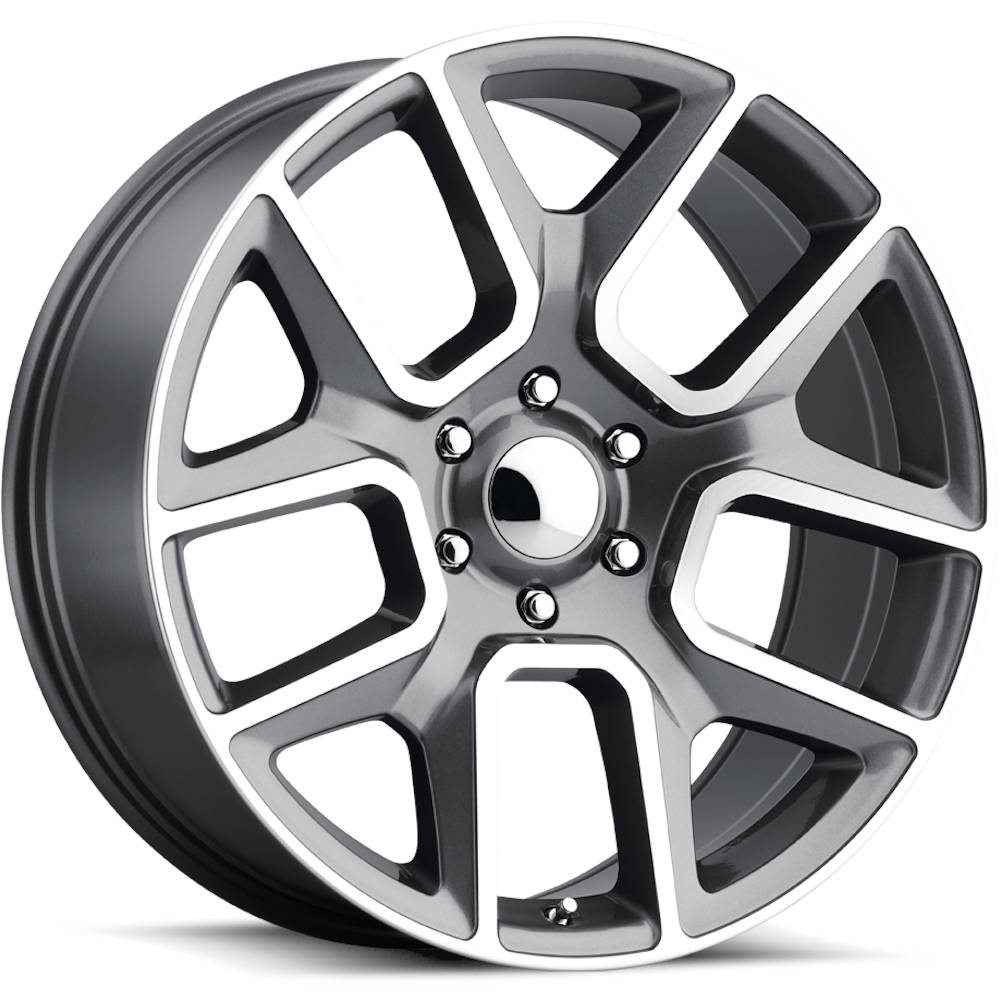 Voxx Ram 1500 Gunmetal/Machined wheel