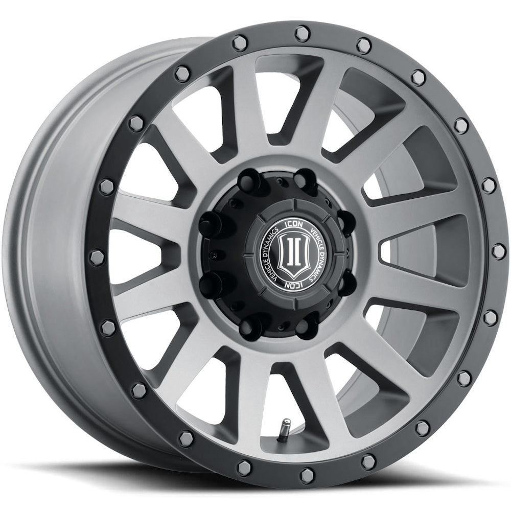 Icon COMPRESSION HD Titanium/Black wheel