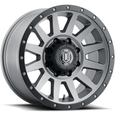 Icon COMPRESSION HD Titanium/Black wheel